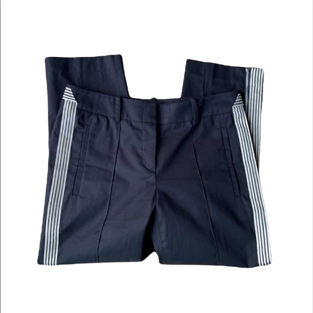 Andre Oliver Side Ribbon Cropped Pants 4